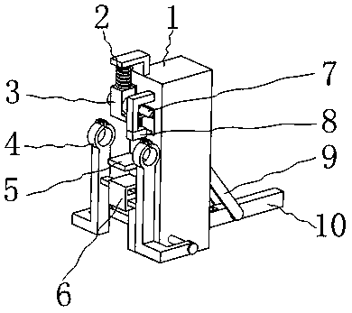 Plastic tube hot-melting welding machine