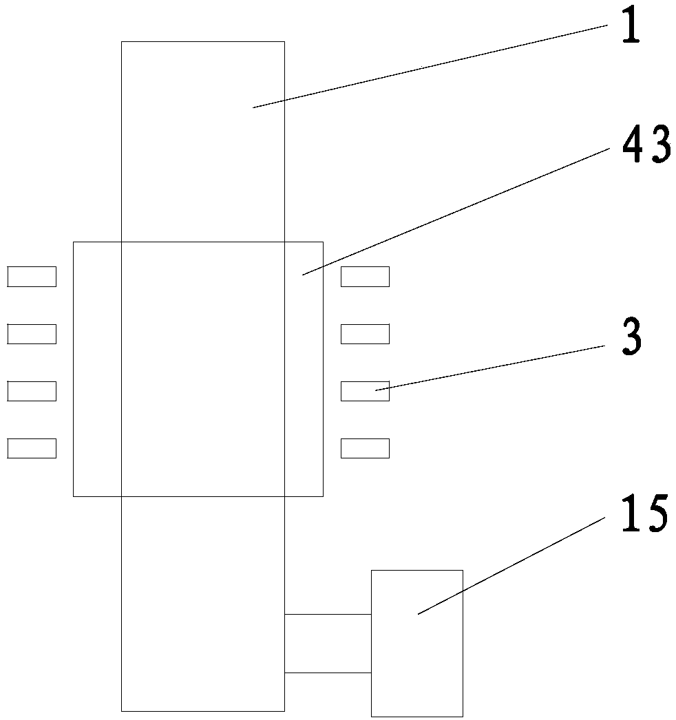 Friction cleaning type fruit cleaning device