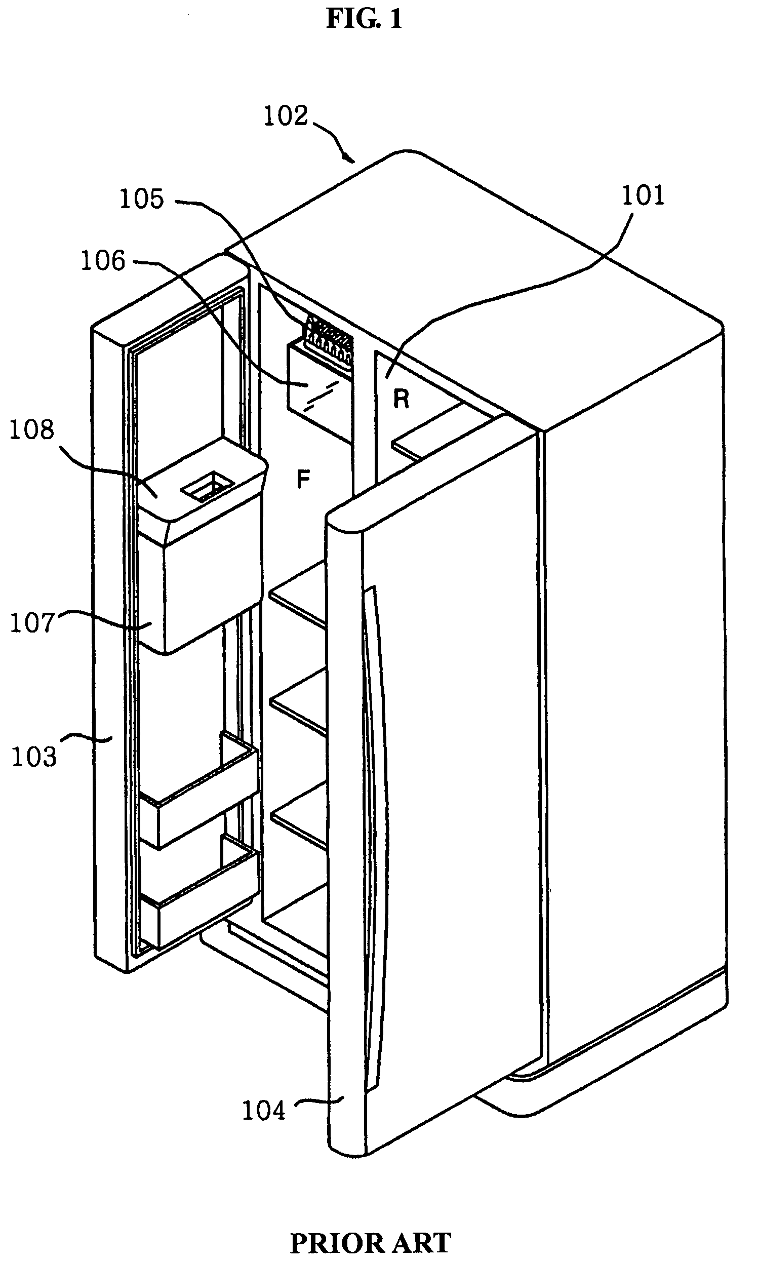 Rotary type ice maker and method for making ice using the same