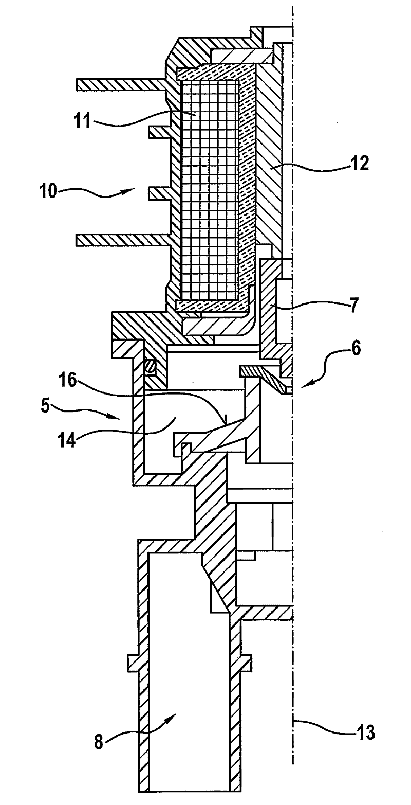 Device for ventilating and aerating a fuel tank