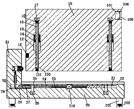 Improved LED display device