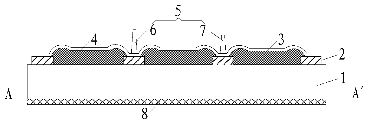 Color film substrate and manufacturing method and display device thereof