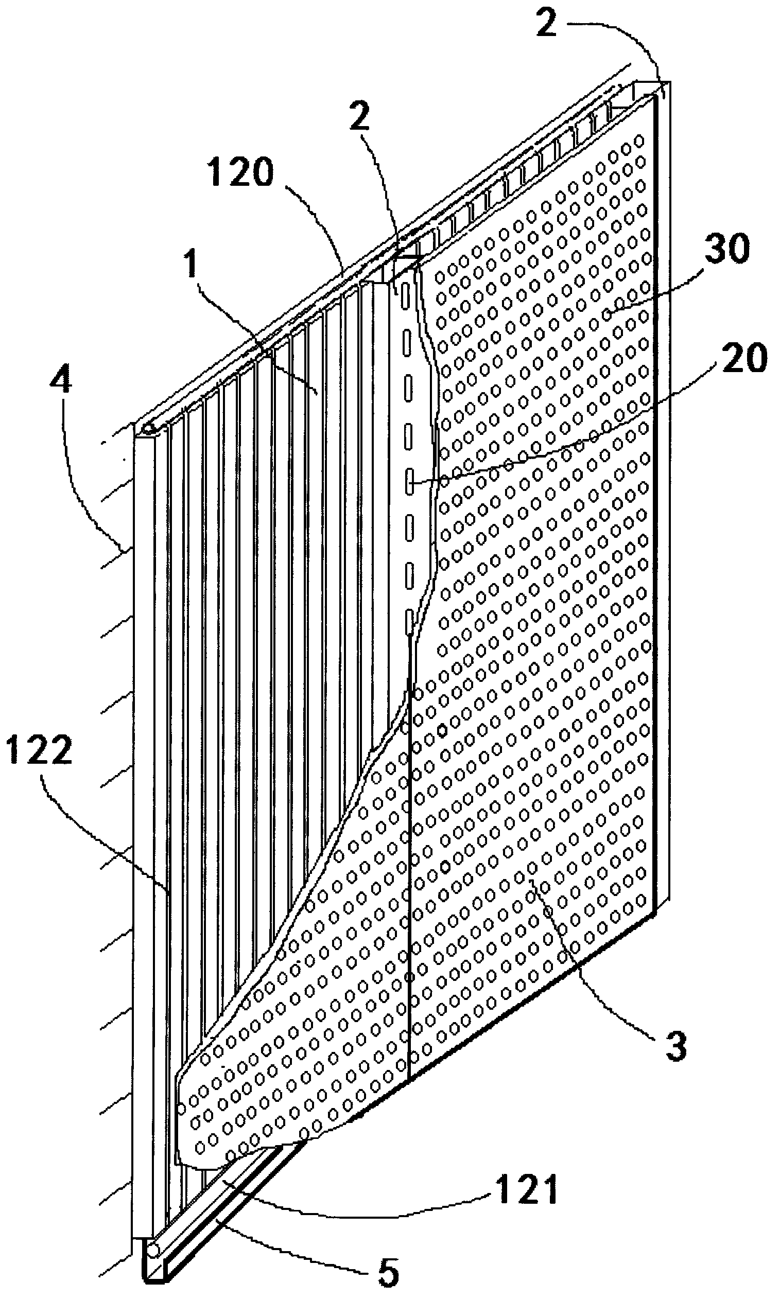 Wall air conditioning terminal