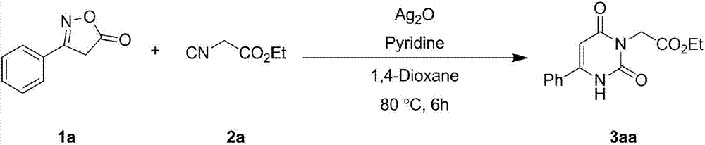 Preparation method of pyrimidine dione compounds