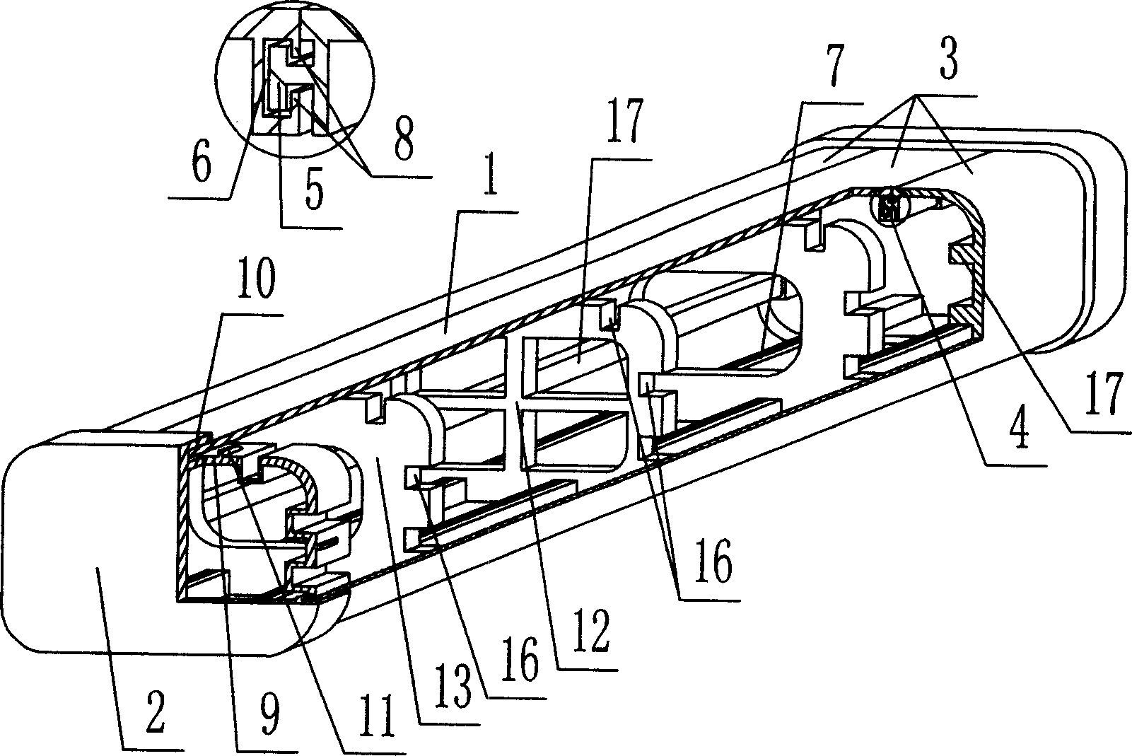 Plastic thin-wall tube