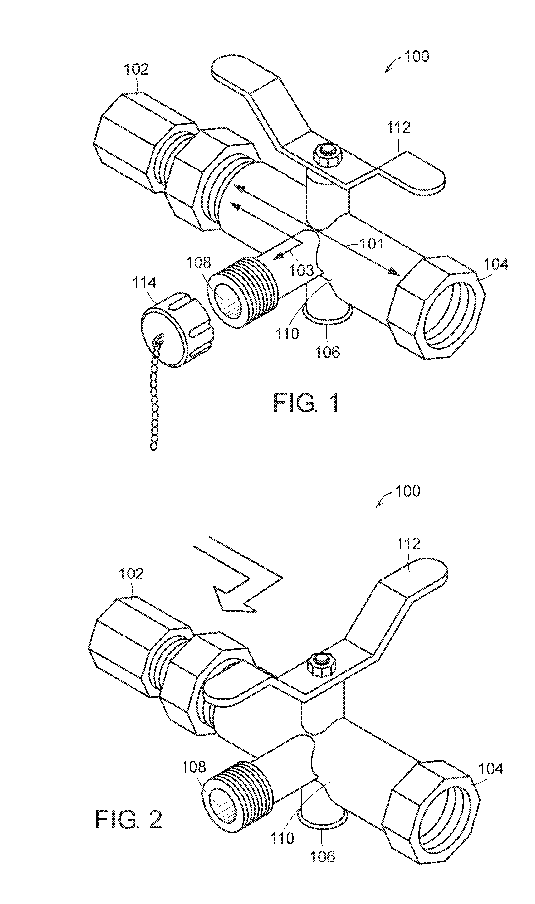 Method for isolating an appliance in a plumbing system