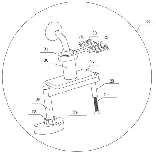 Electric folding general internal medicine examination and treatment couch