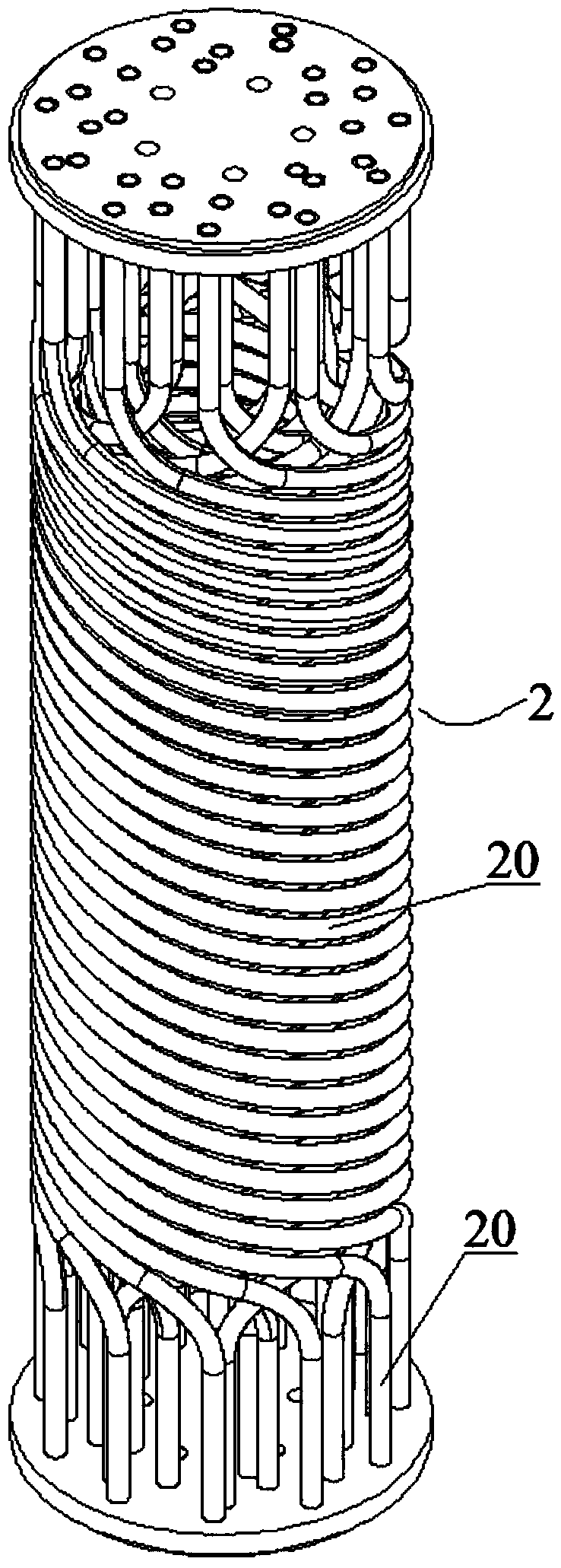 Accurate feeding continuous-flow reaction system capable of quenching