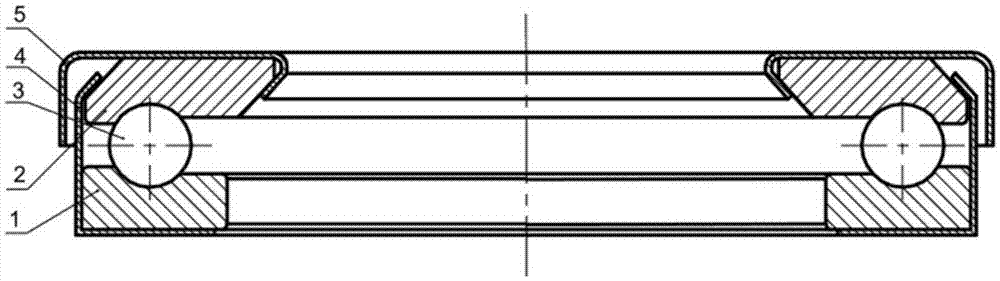 Bearing used for vehicle shock absorbers