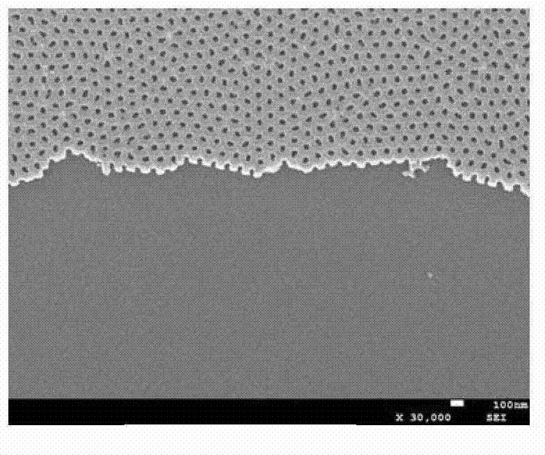 Transfer method of ultrathin porous aluminum oxide template