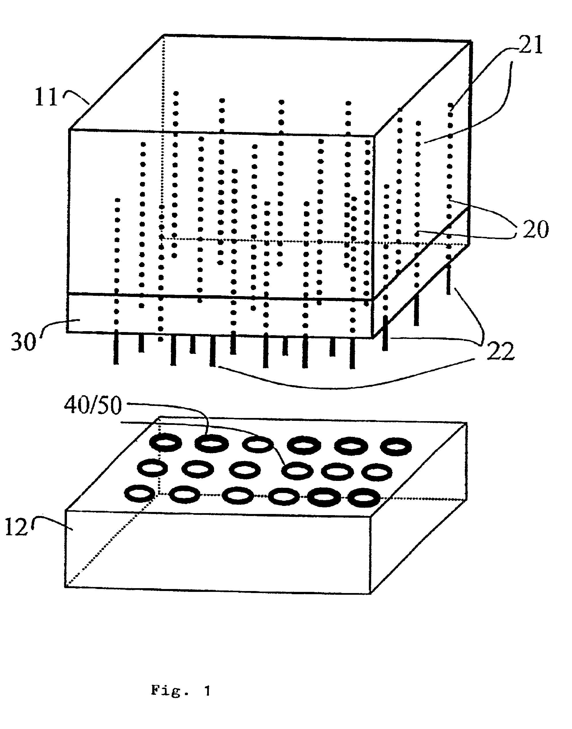 Device and method for concentration of samples by microcrystallization