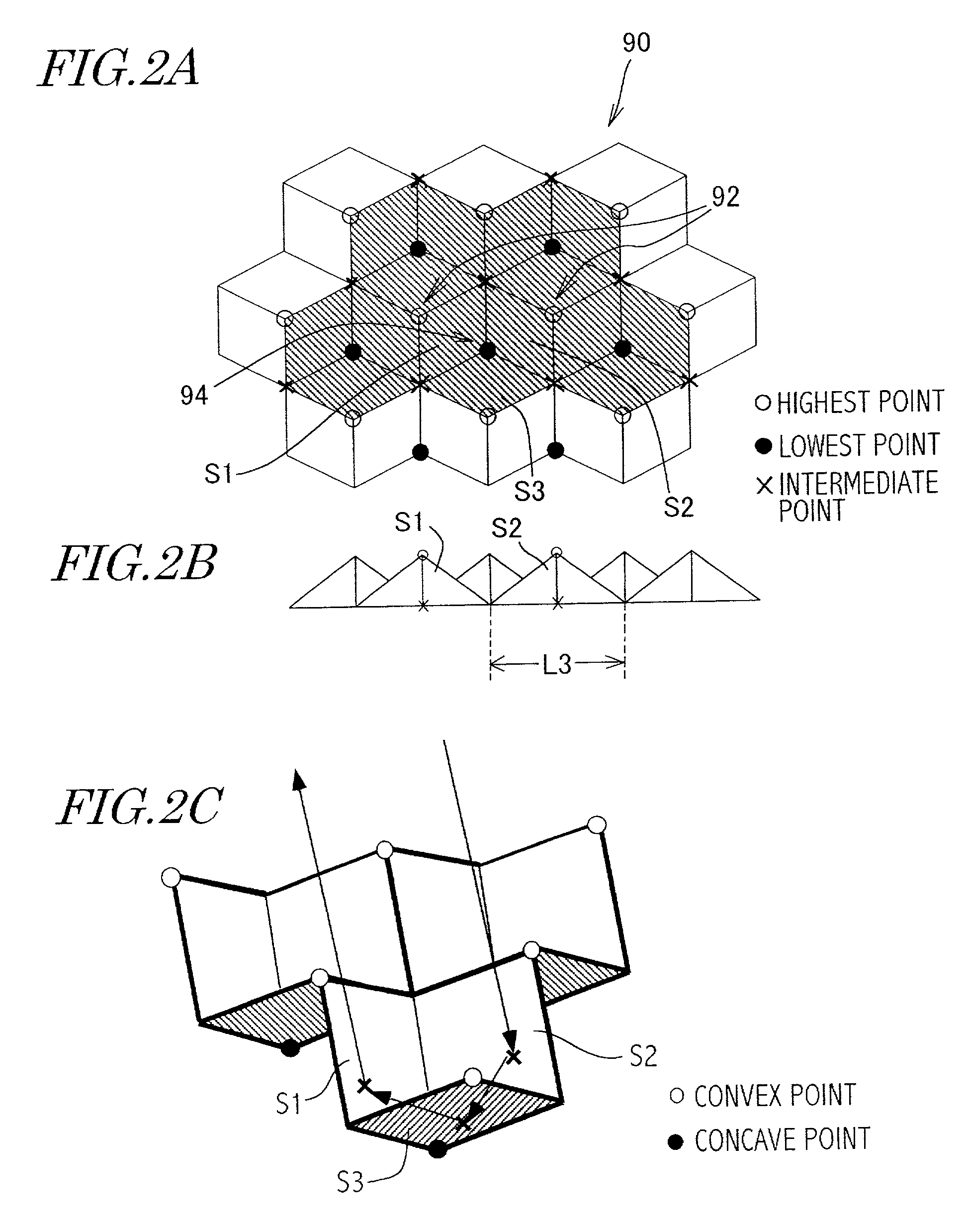 Optical element like corner cube retroreflector and reflective display device including such an optical element