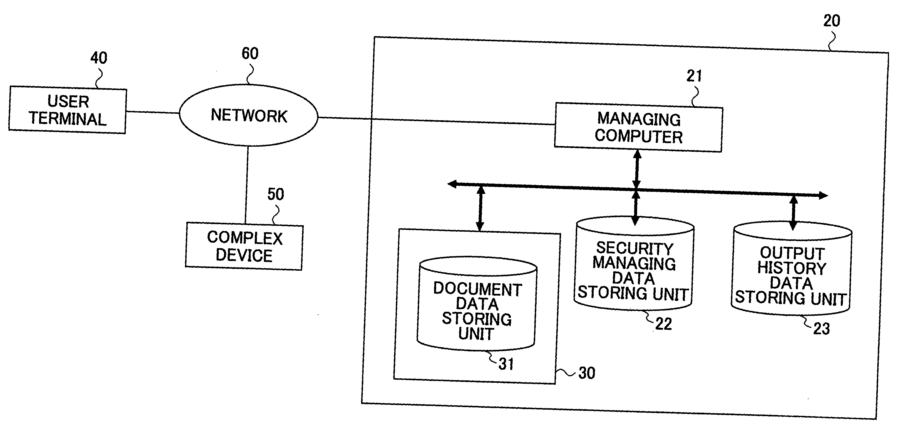 Printed document managing method, printed document managing program, image forming apparatus, and printed document managing system