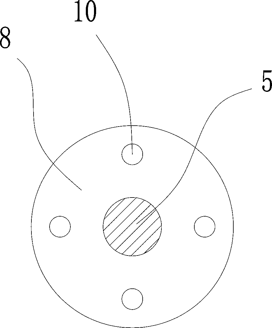 Rear axle differential mechanism on three-wheeled motorcycle