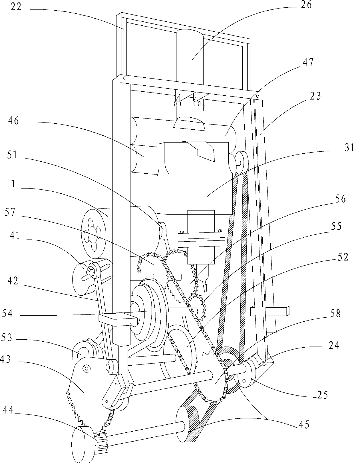 Ultrasonic tape cutting machine