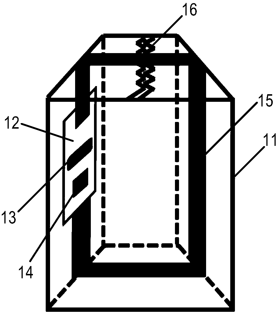 Packaging box with near field communication (NFC) chip, and control method thereof