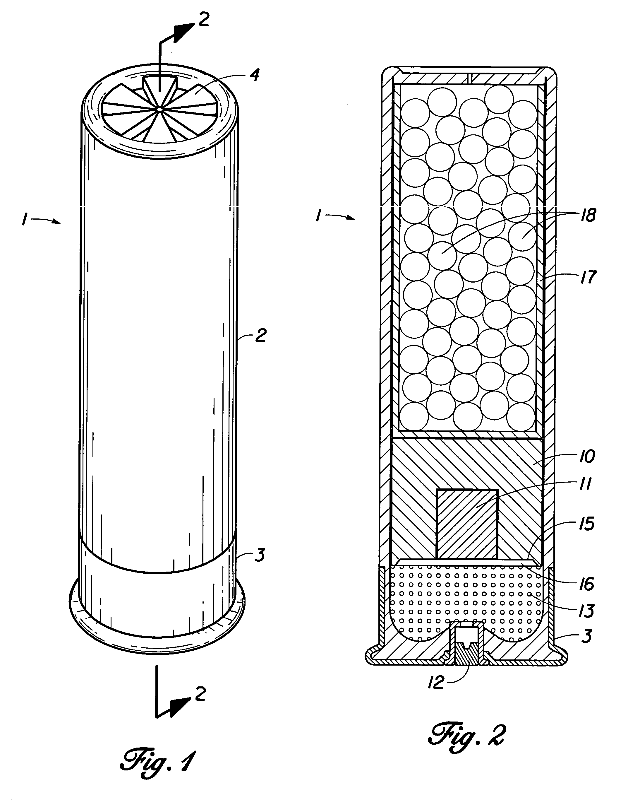 Ballistic tracer platform for shotgun ammunition