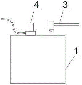 Testing method for elastic modulus of concrete material in reinforced concrete members