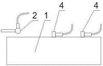 Testing method for elastic modulus of concrete material in reinforced concrete members