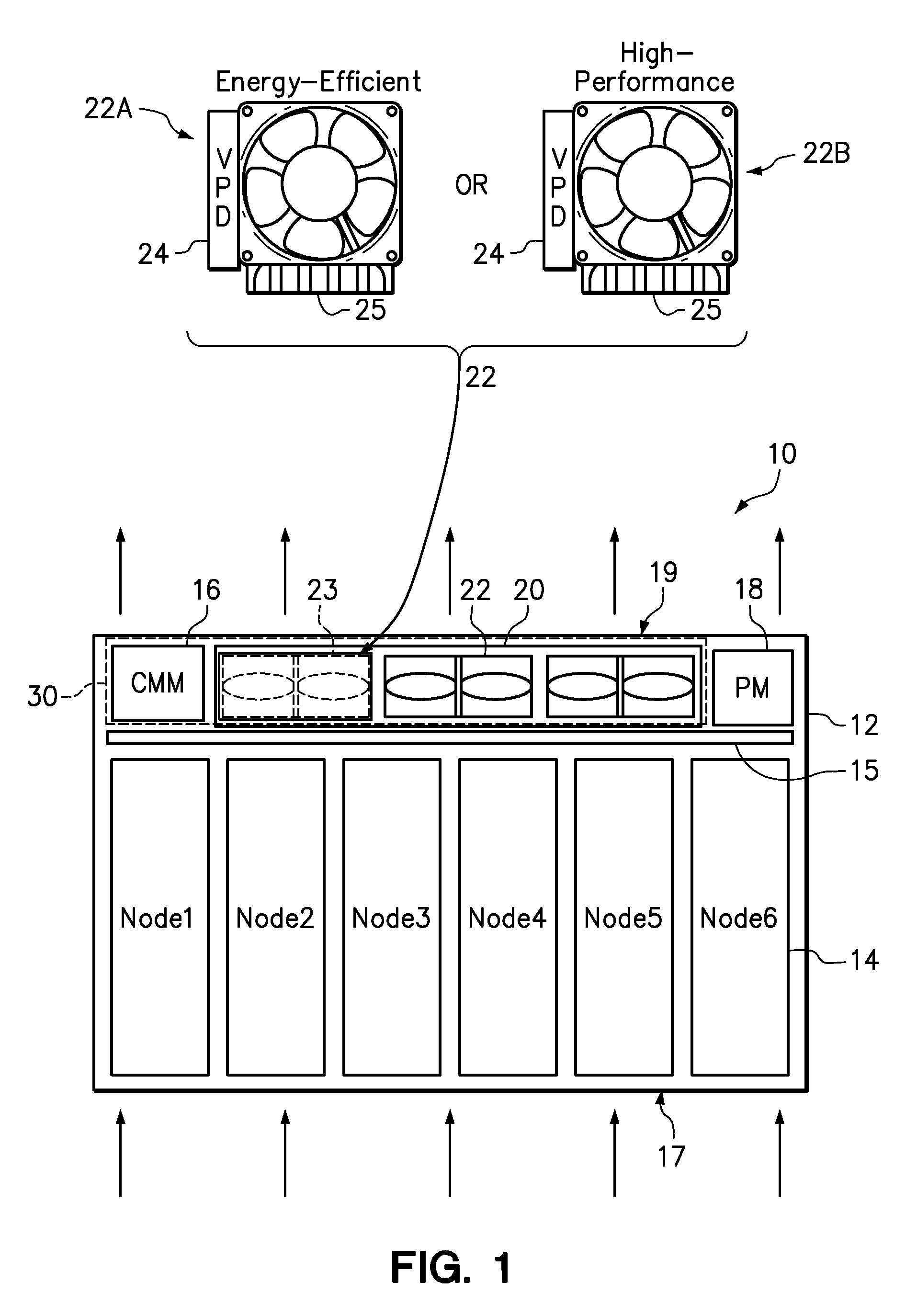 Adaptive cooling system and method