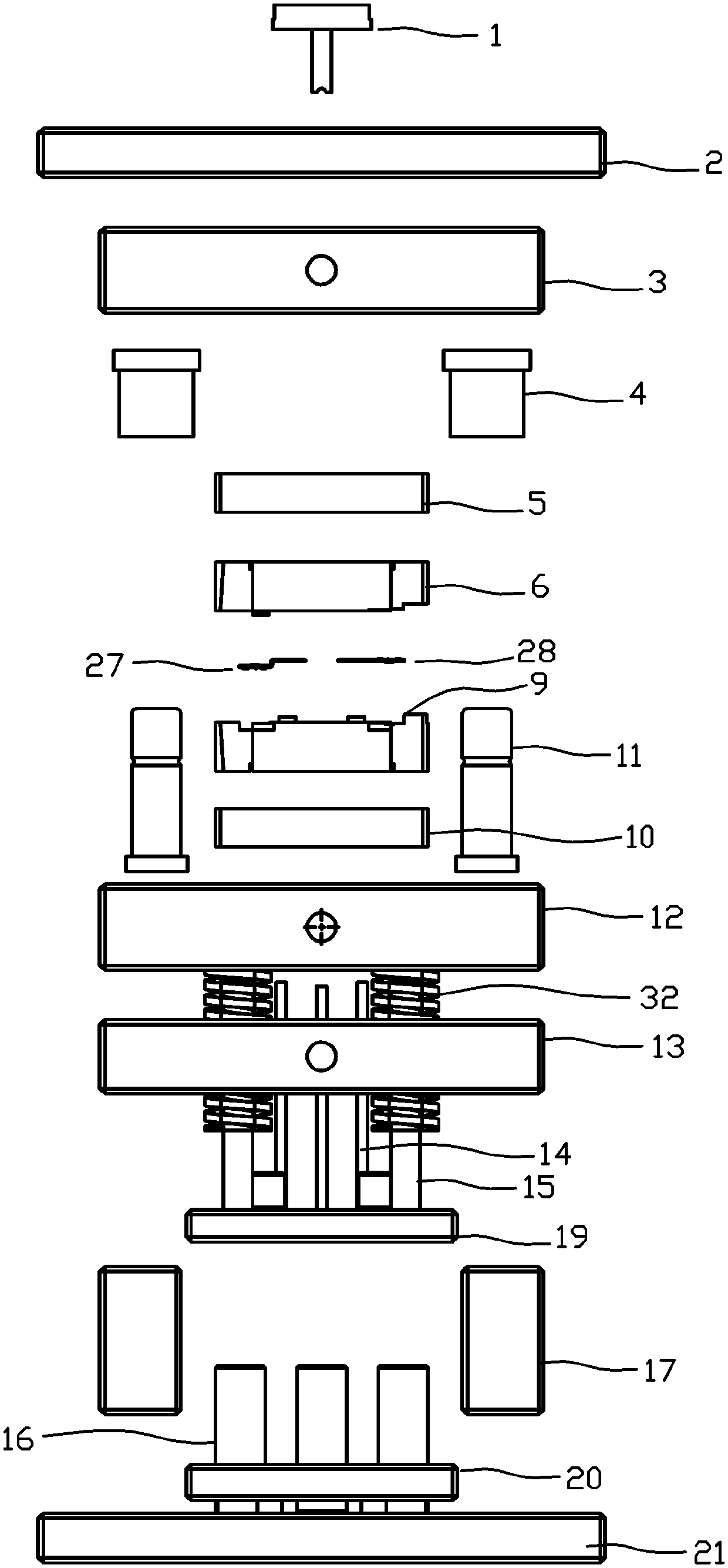 Insert molding mold with insert local heating function and machining method thereof