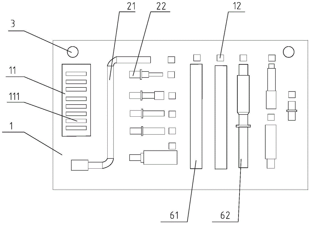 Tool containing device