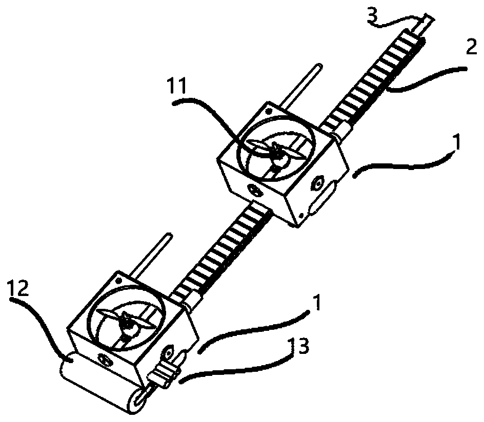 Cable pipe laying method and device and chain belt