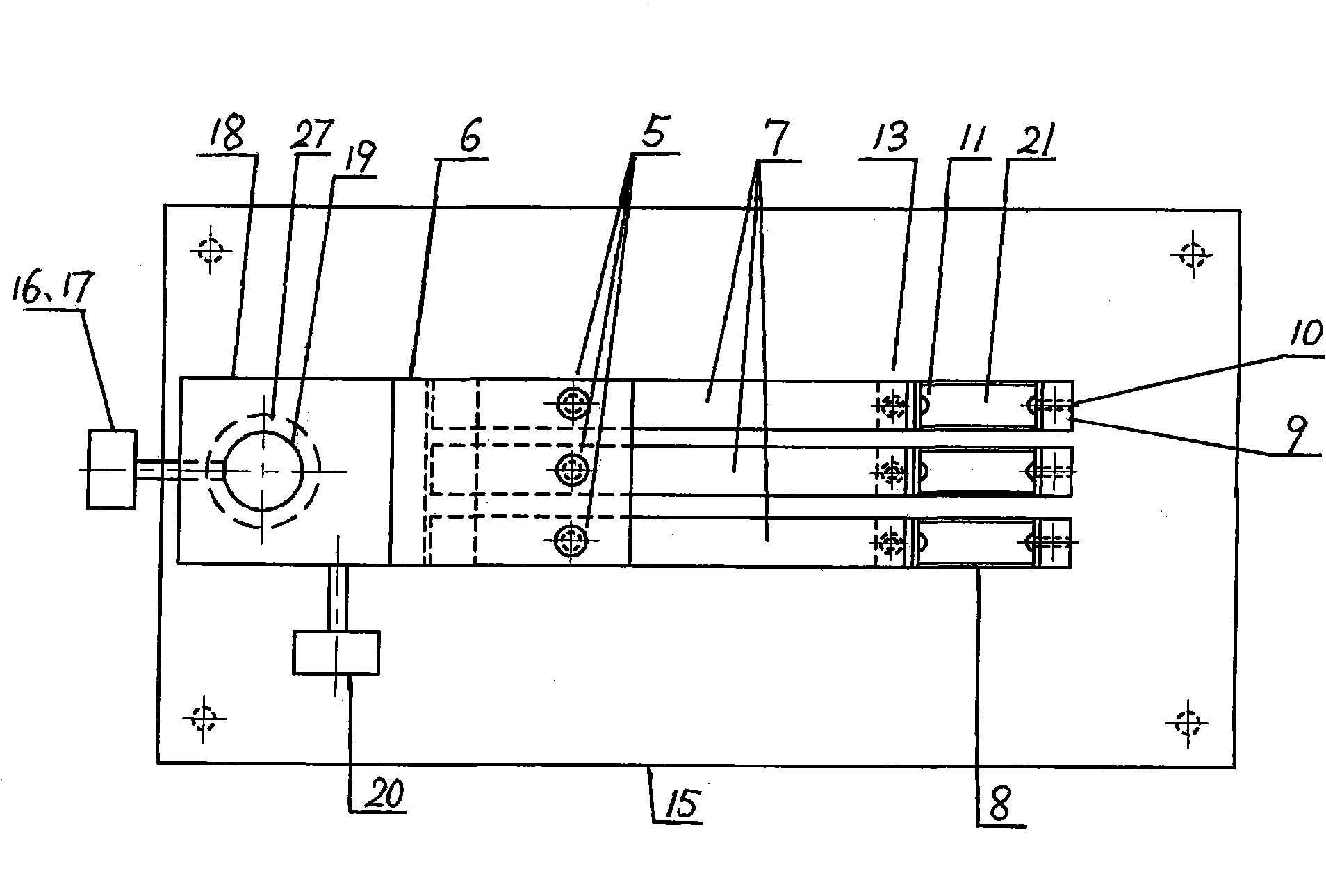 Pulse dynamic image information detecting device