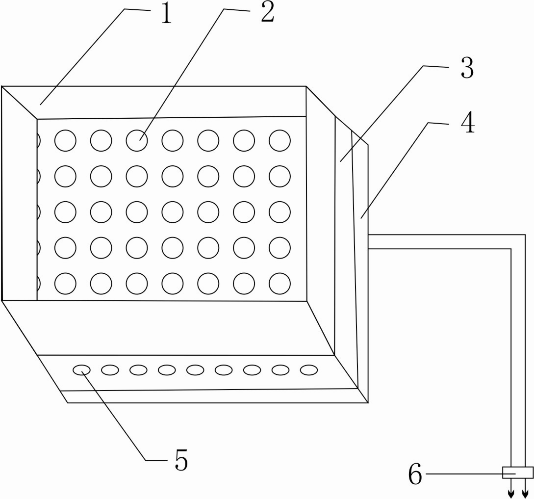 Soap flow-back and solidification device