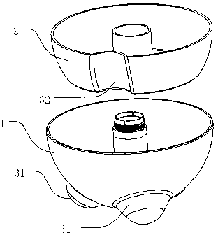 Plant growing device with air purification and fragrance functions