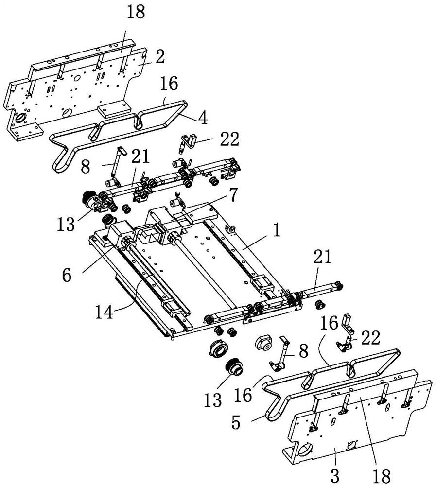 Ultra-thin jacking conveying driving control system