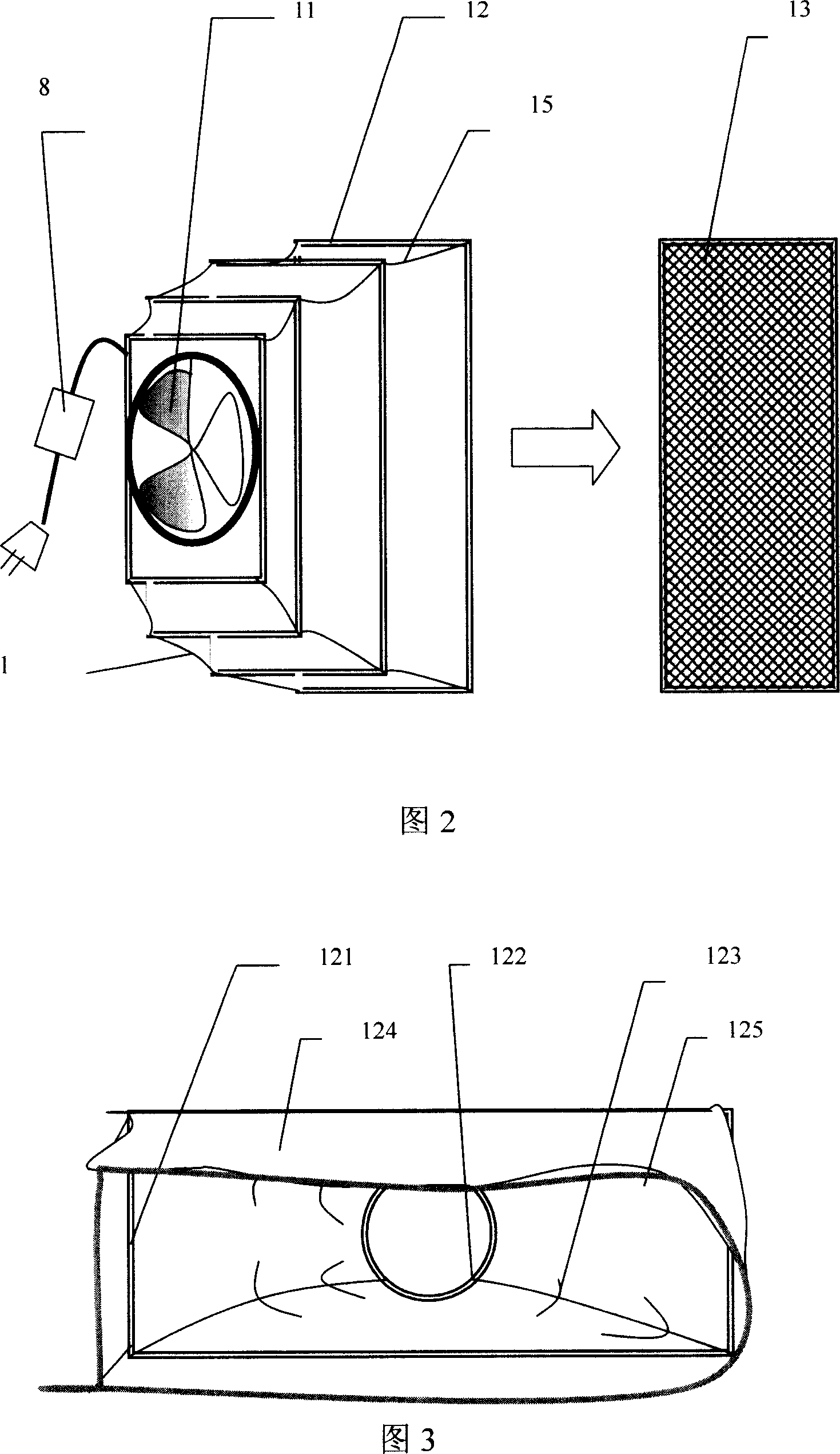 Dust collector for communication equipment