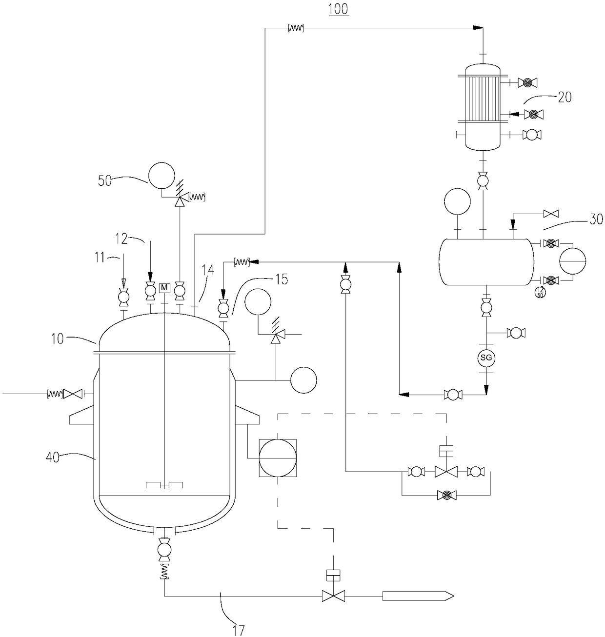 Production equipment and synthesis method of o-chlorobenzoic acid