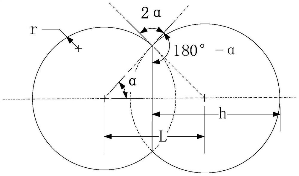 Intersecting-spherical-shell pressure vessel with partition plates