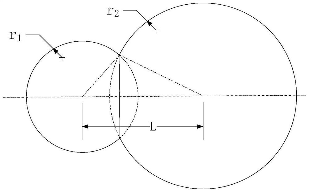 Intersecting-spherical-shell pressure vessel with partition plates