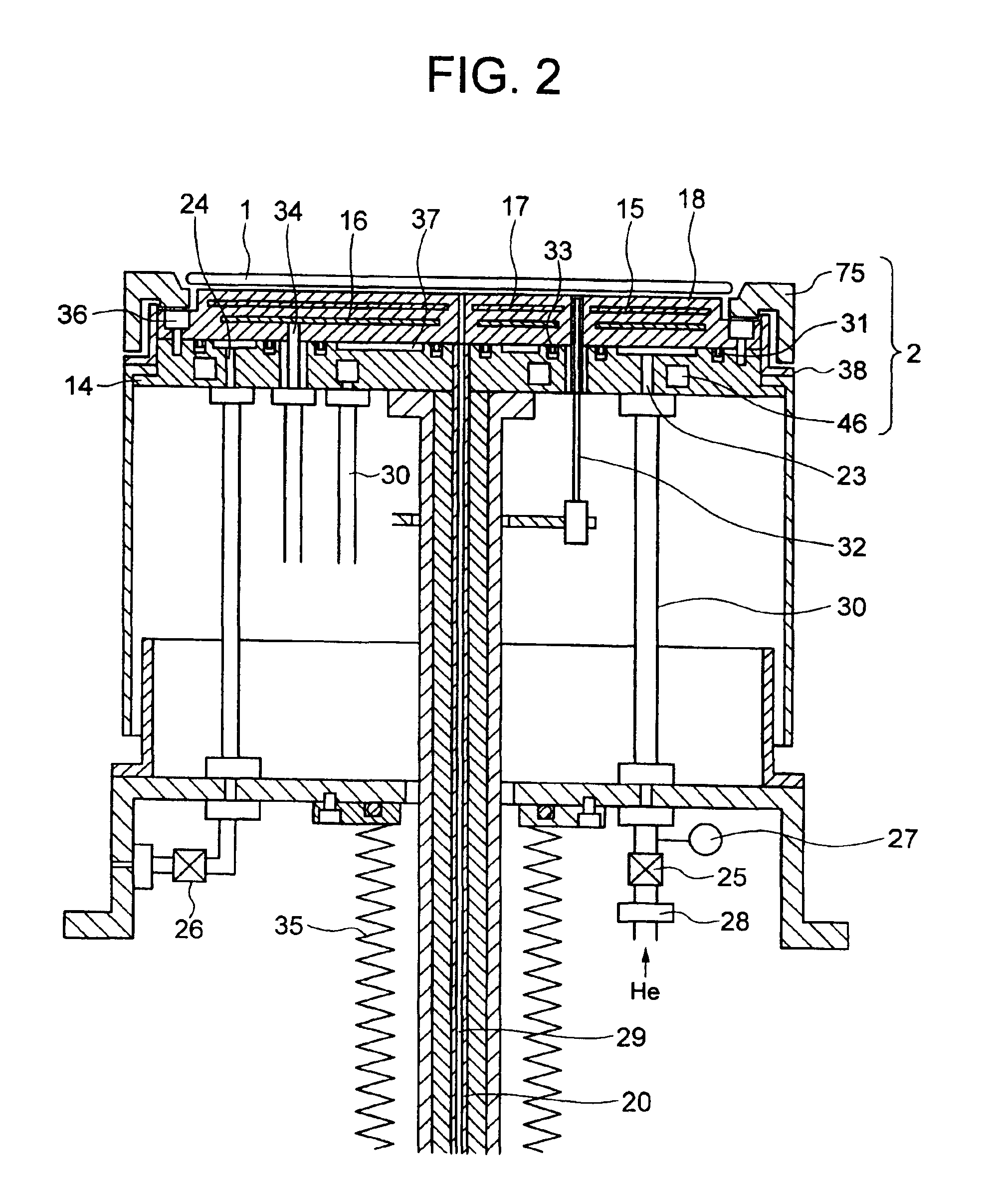 Wafer stage for wafer processing apparatus