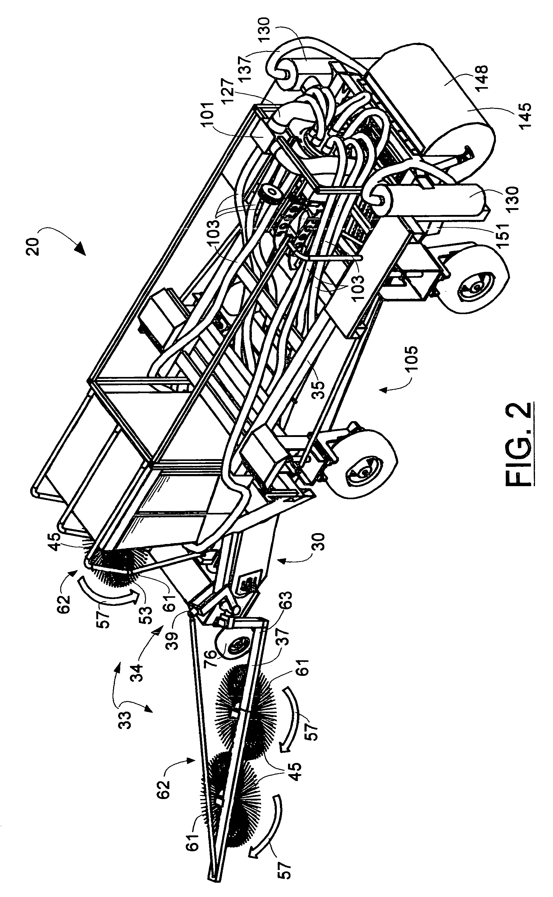 Method for retrieving and processing bulk harvested nuts and fruits