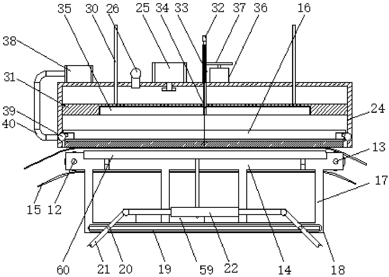 Vacuum vibration pressing machine for preparation of quartz stone