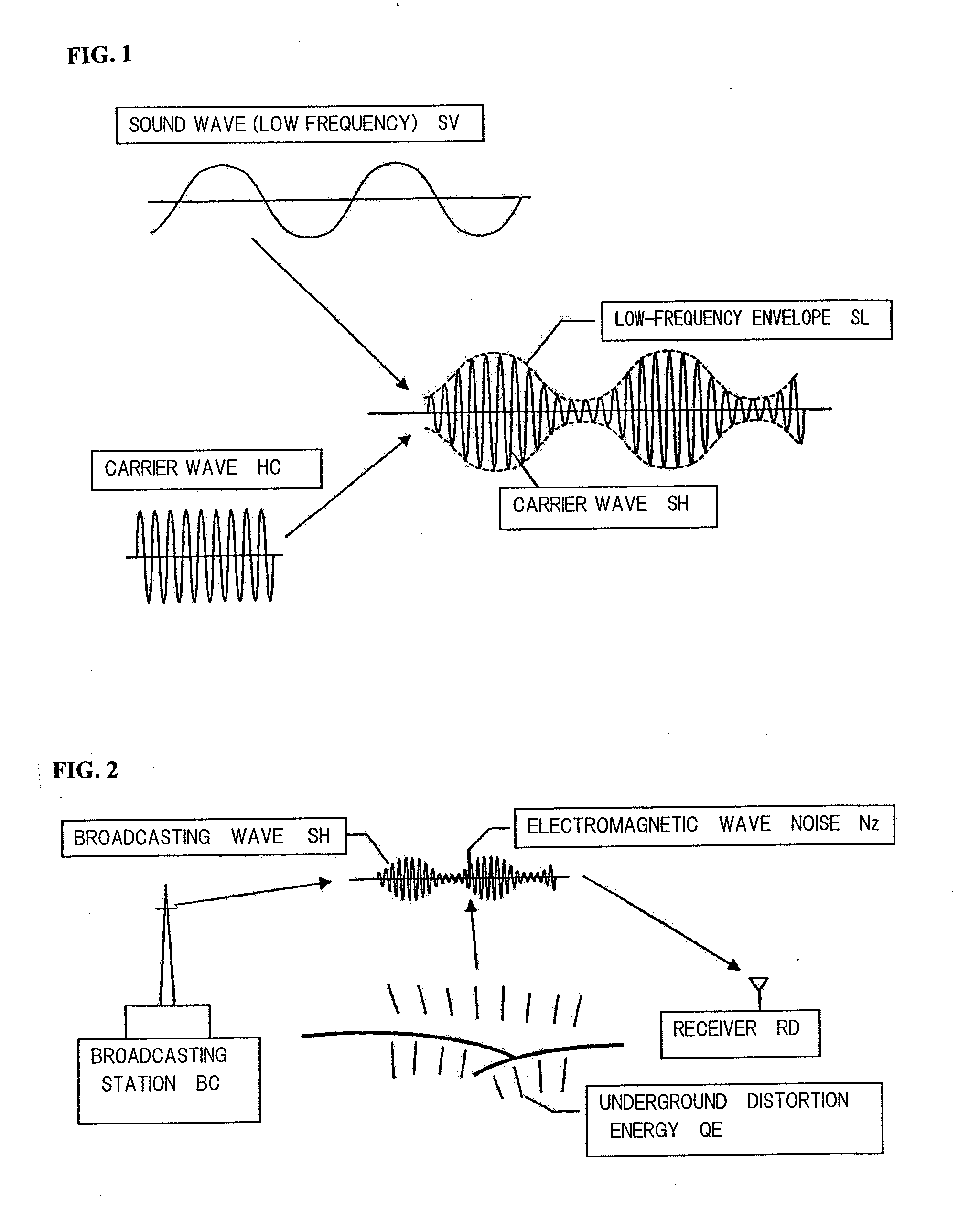 Apparatus for automatically separating and detecting noise radio waves