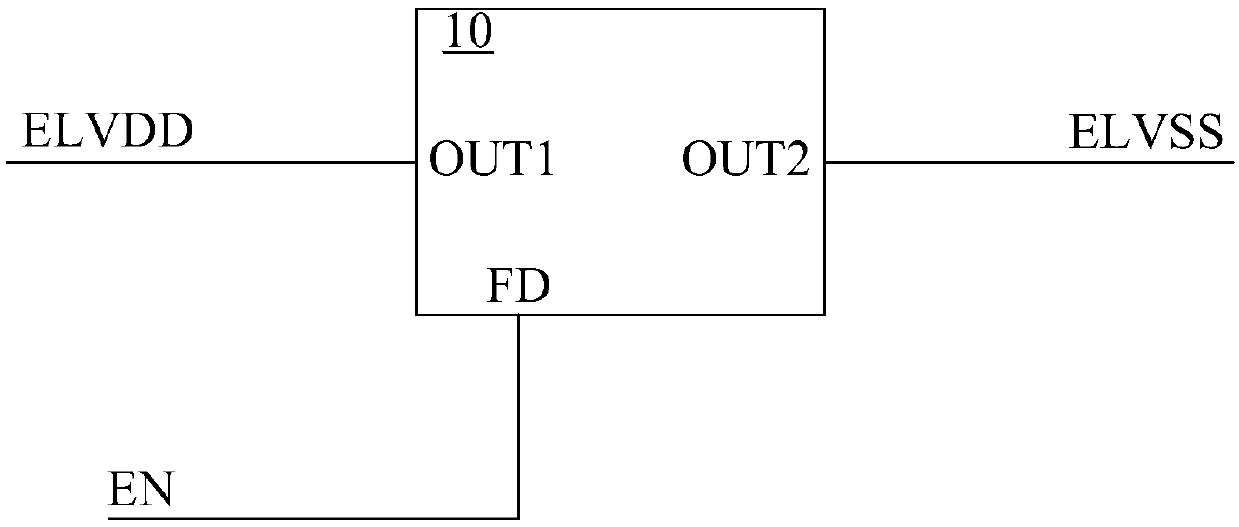 Power chip and display device