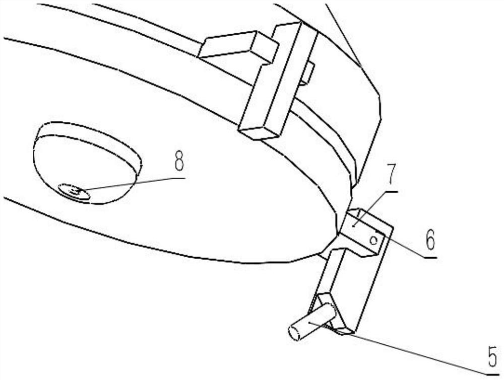 High-accuracy combined solid geometry mathematics teaching instrument