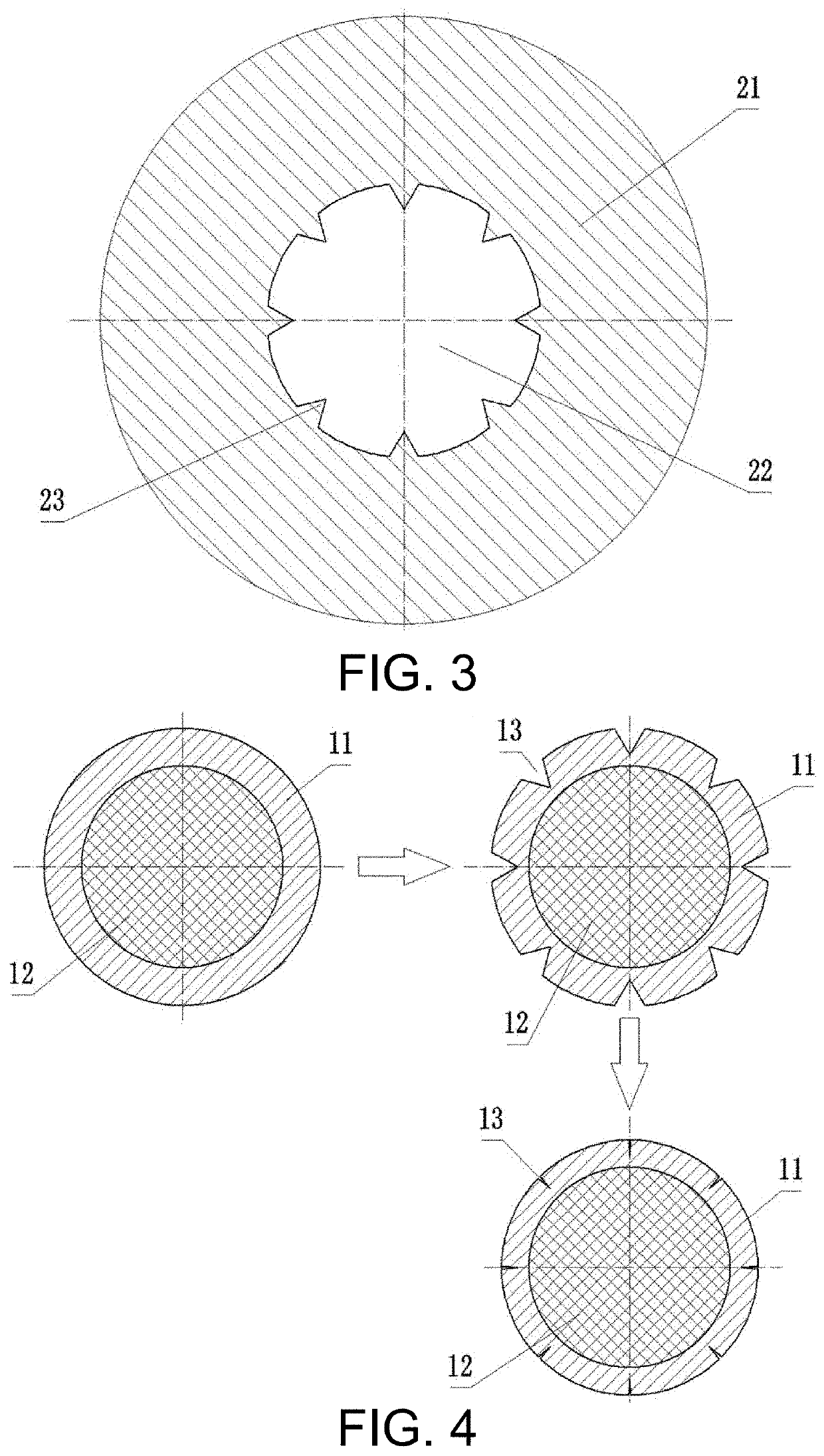 Brazing wire, forming method of brazing wire and forming mold of brazing wire