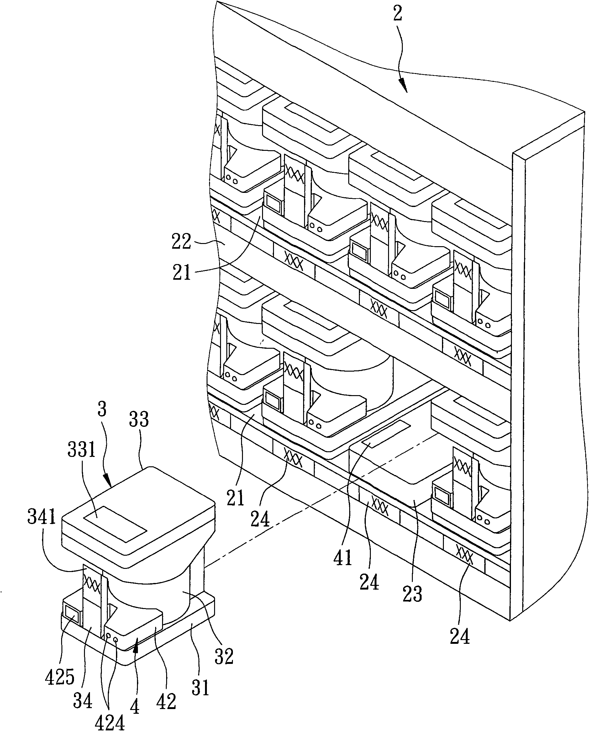 Medicine storage device with detection function