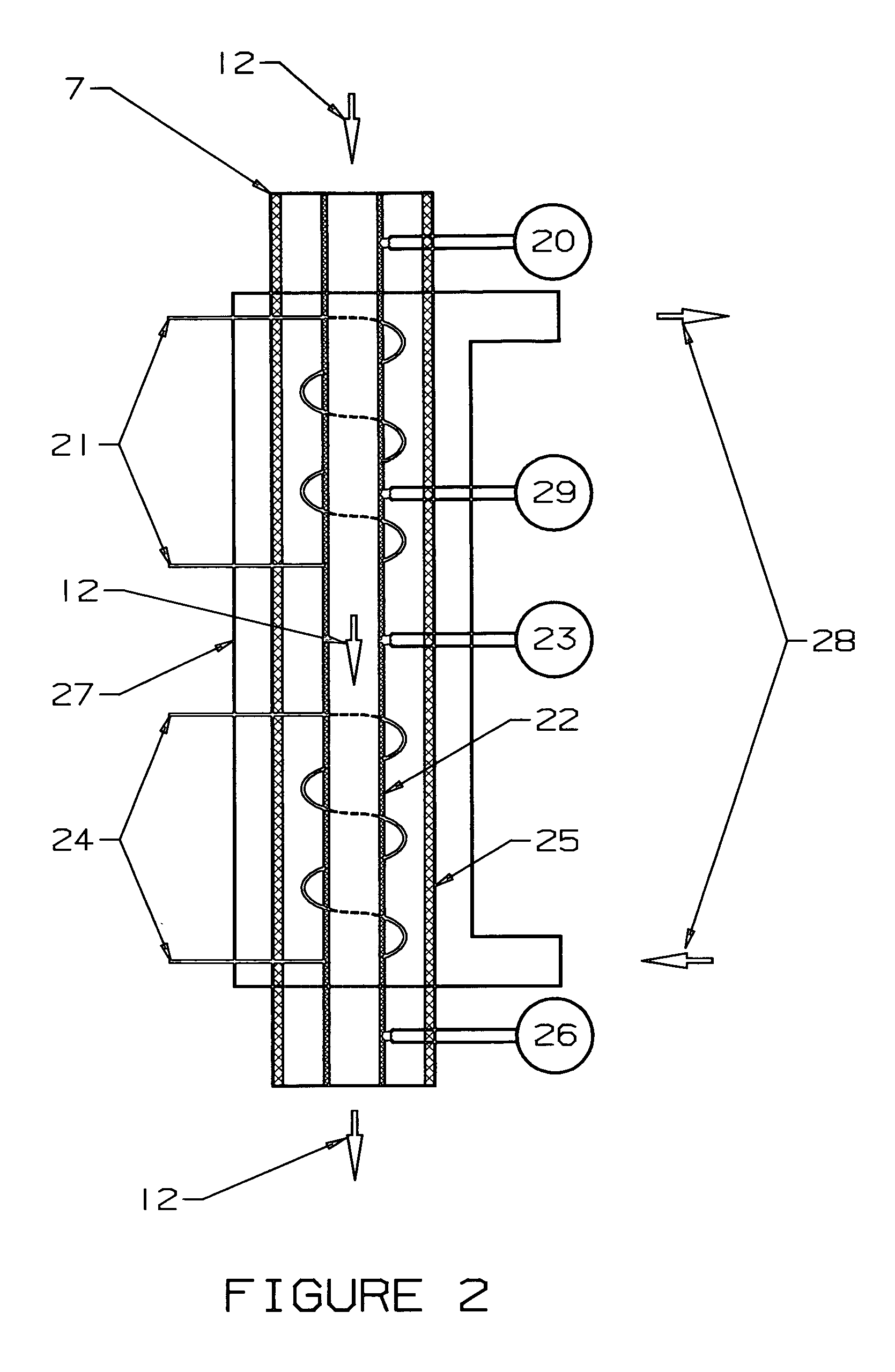 Overflow downdraw glass forming method and apparatus