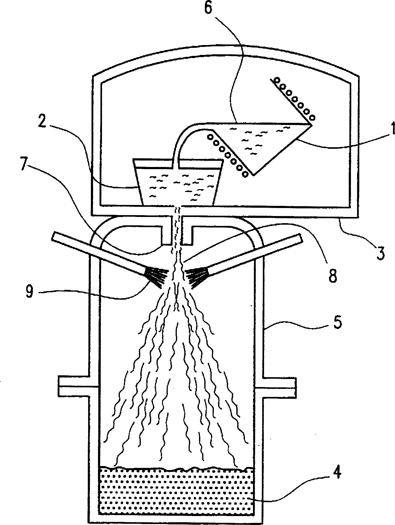 Magnetic alloy powder for permanent magnet and manufacturing method thereof