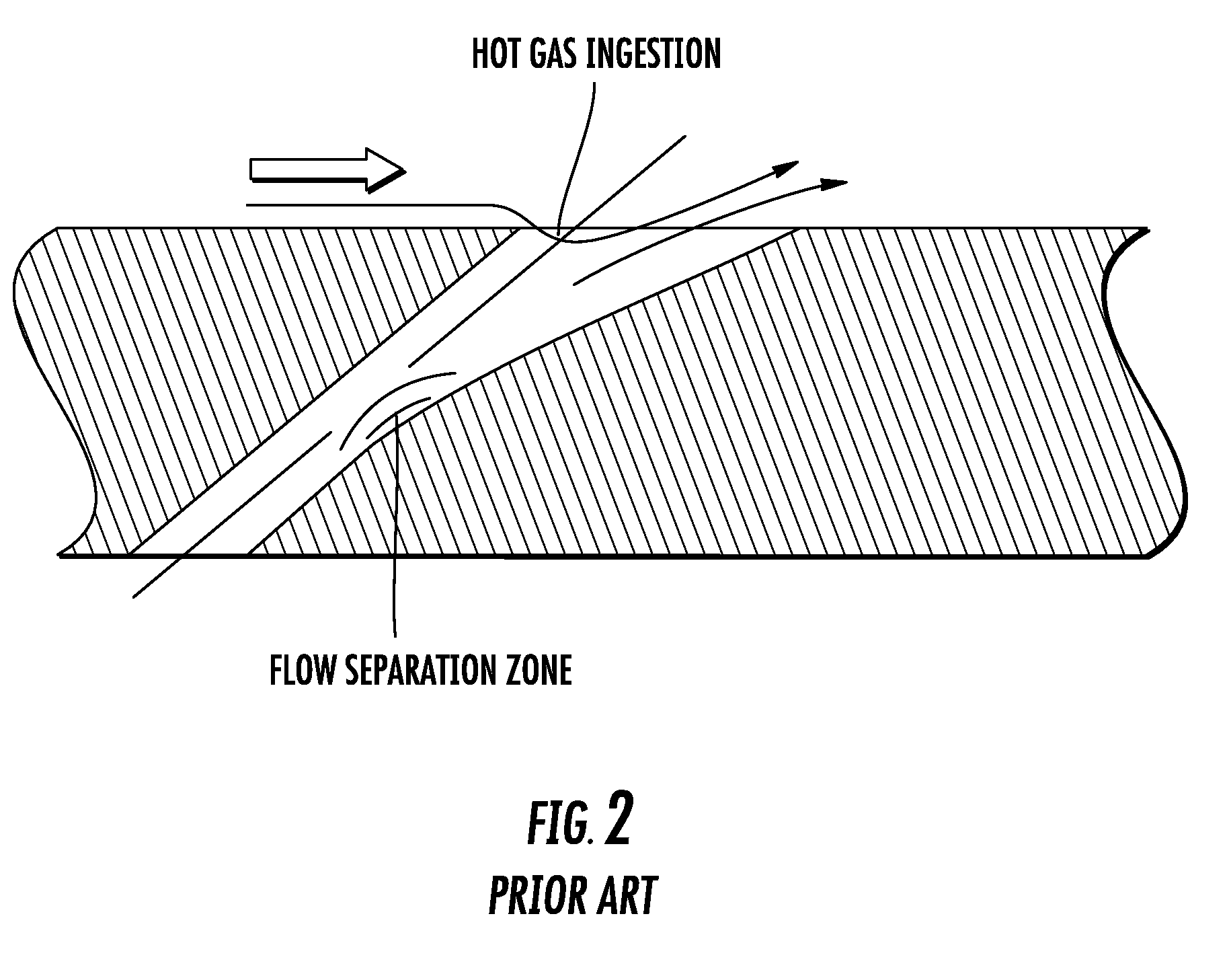 Turbine Airfoil Cooling System with Diffusion Film Cooling Hole Having Flow Restriction Rib
