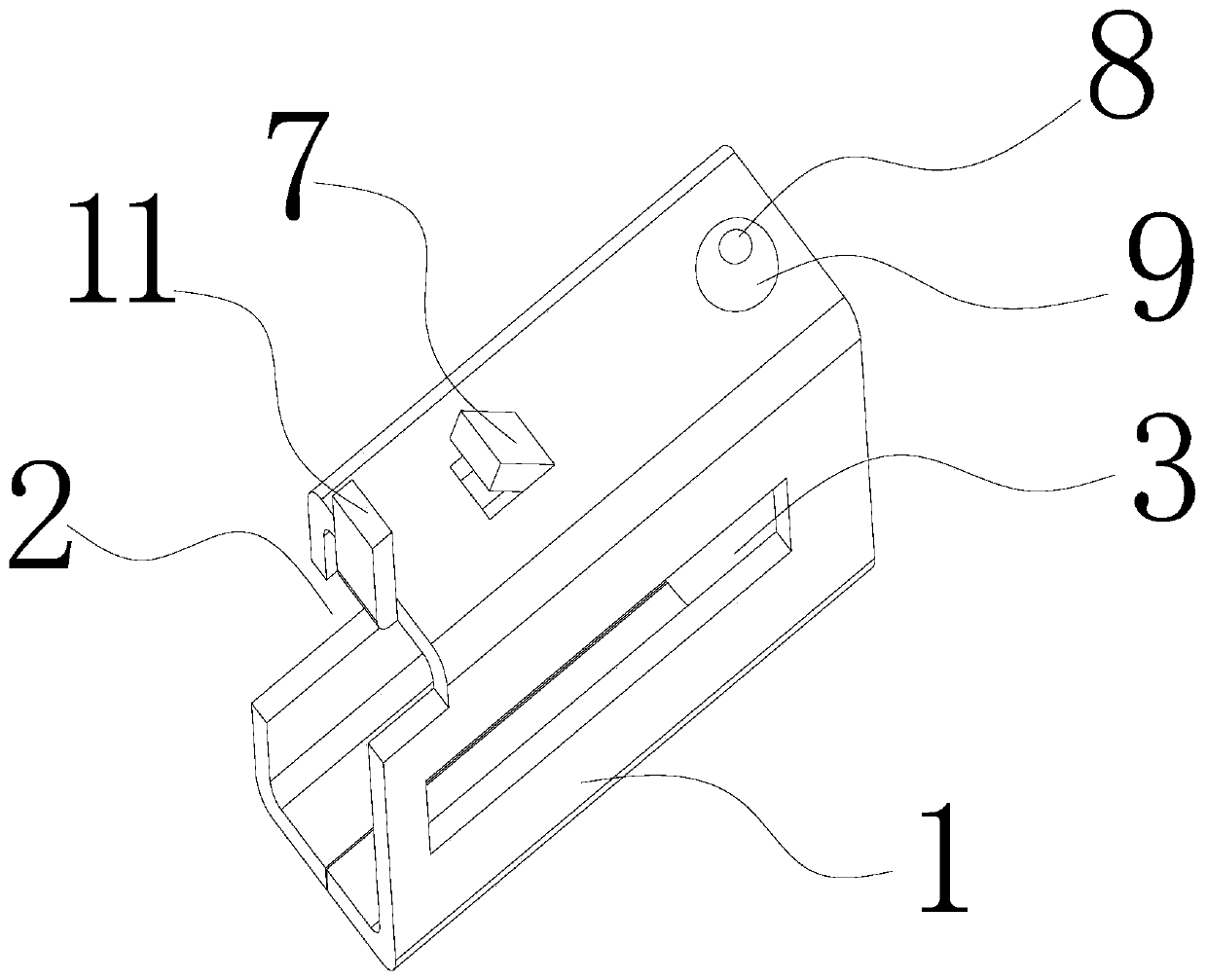 Brush box of brush motor and torsion spring anti-falling structure