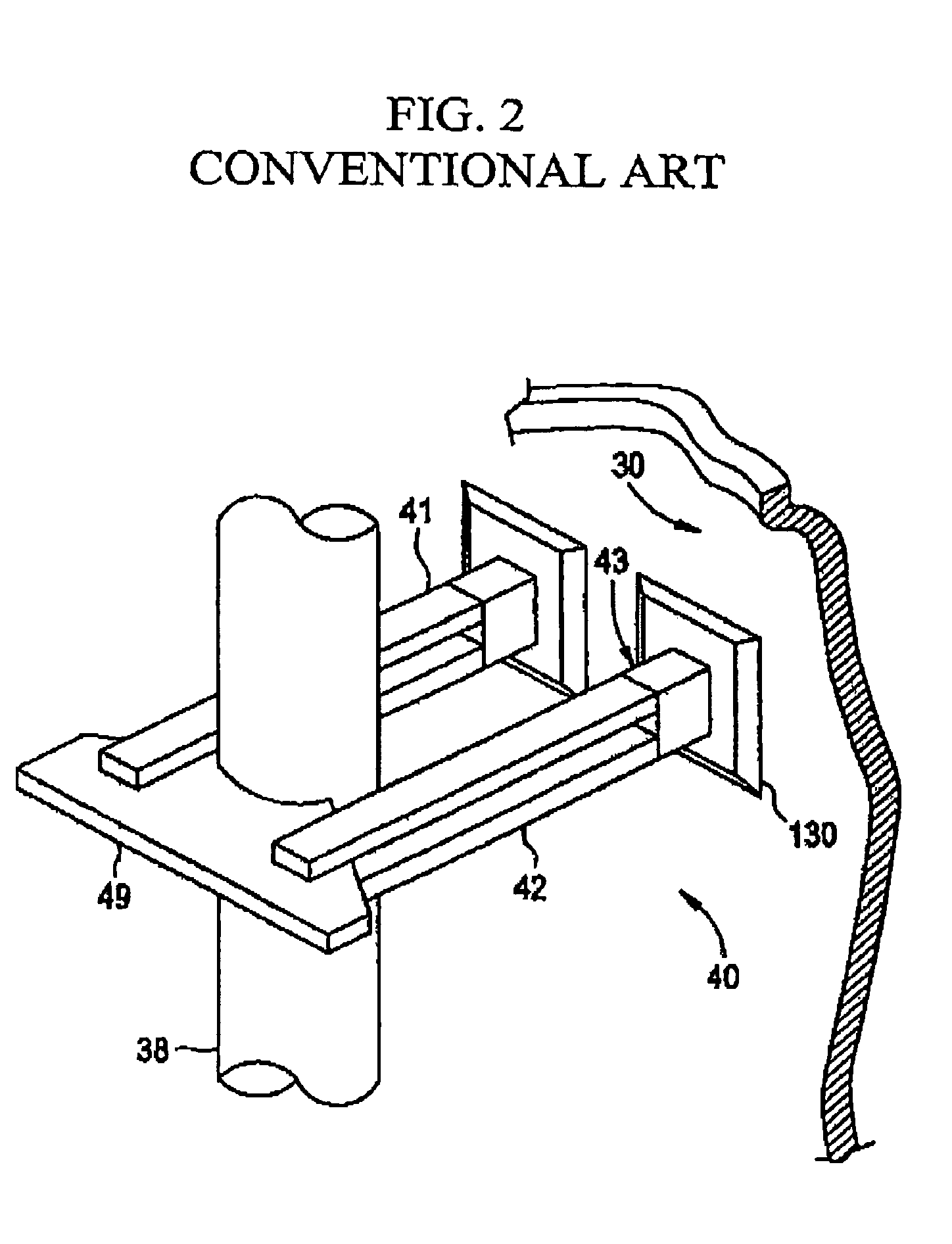 Method and apparatus for clamping a riser brace assembly in nuclear reactor