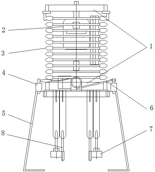 Automatic vehicle body welding part feeding device