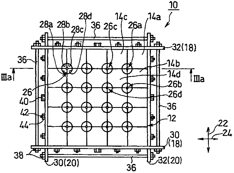 Mold used for forming casting bar, casting device, and method for producing casting bar